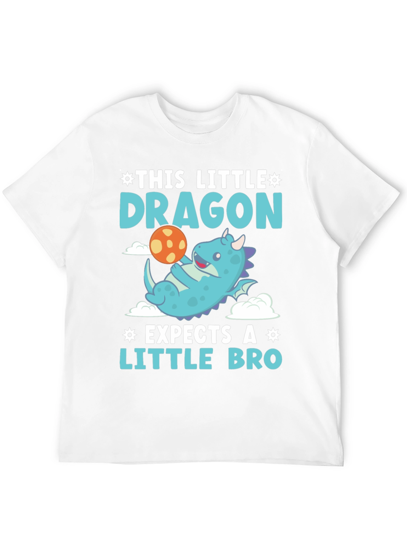 Little Dragon Expects a Little Bro T-Shirt