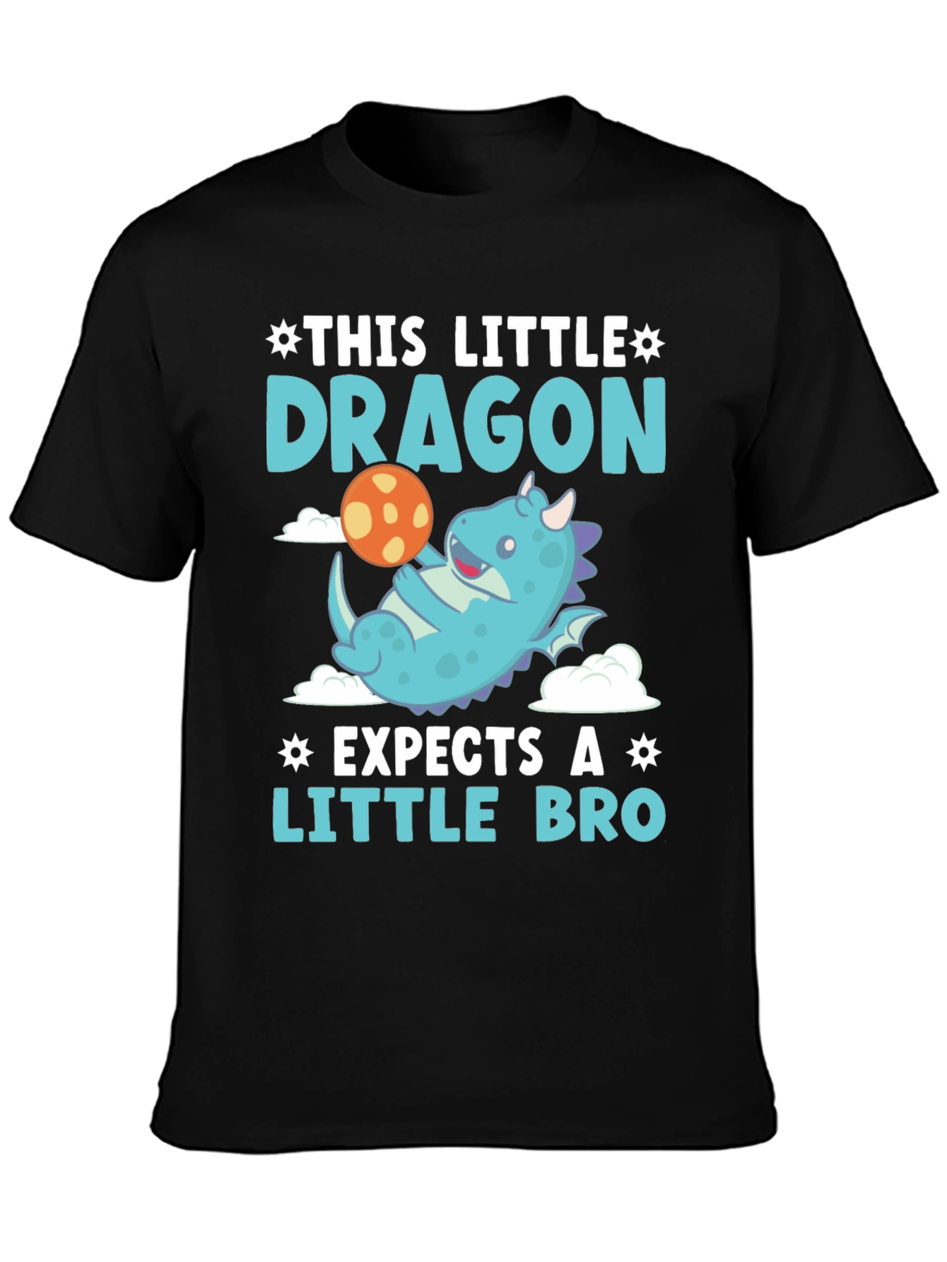 Little Dragon Expects a Little Bro T-Shirt