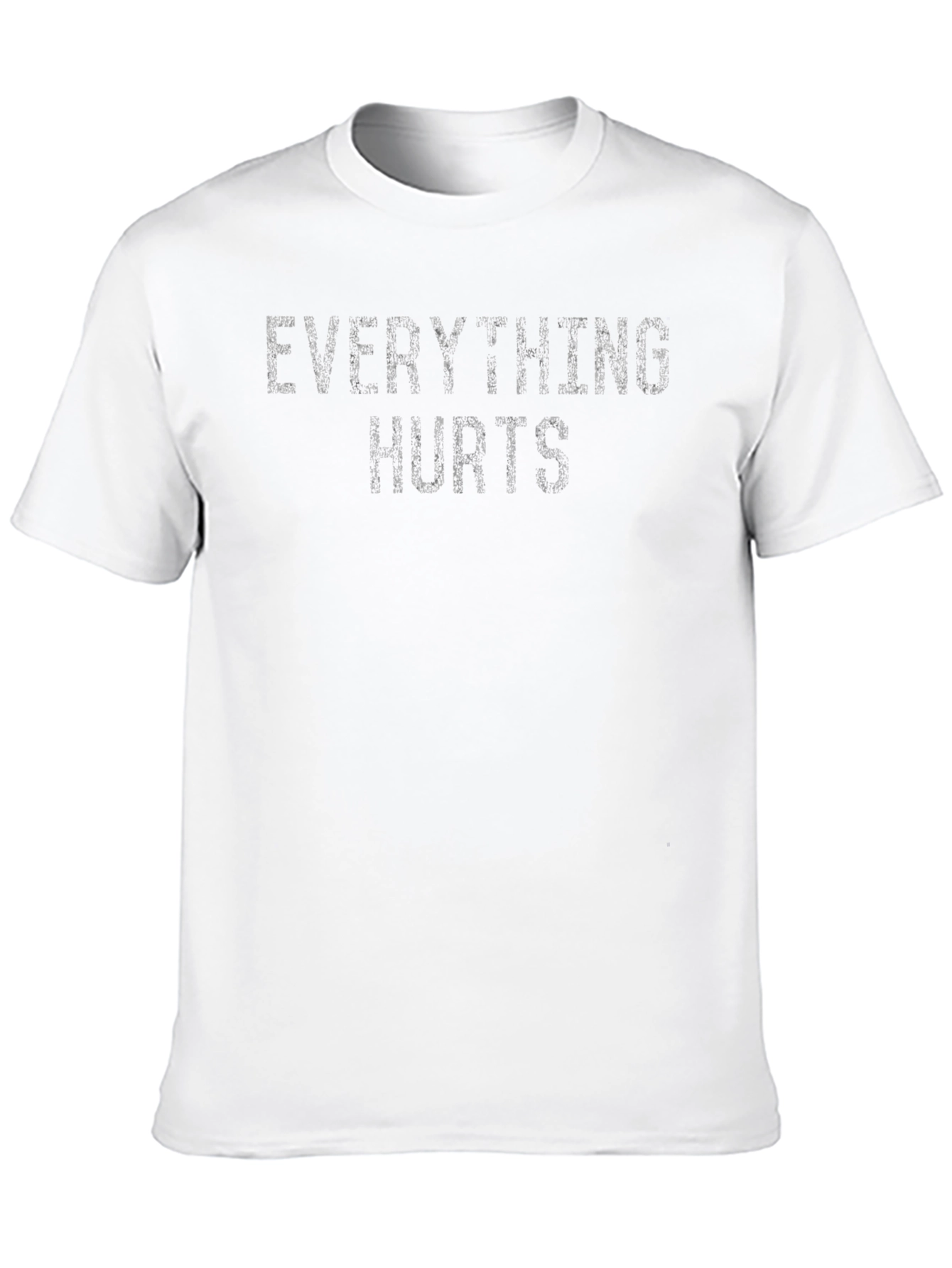Everything Hurts Graphic T-Shirt - Black