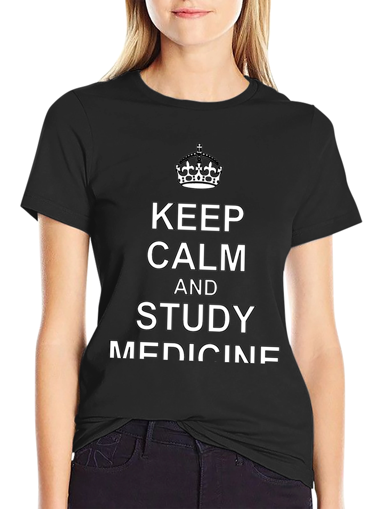 Keep Calm and Study Medicine T-Shirt