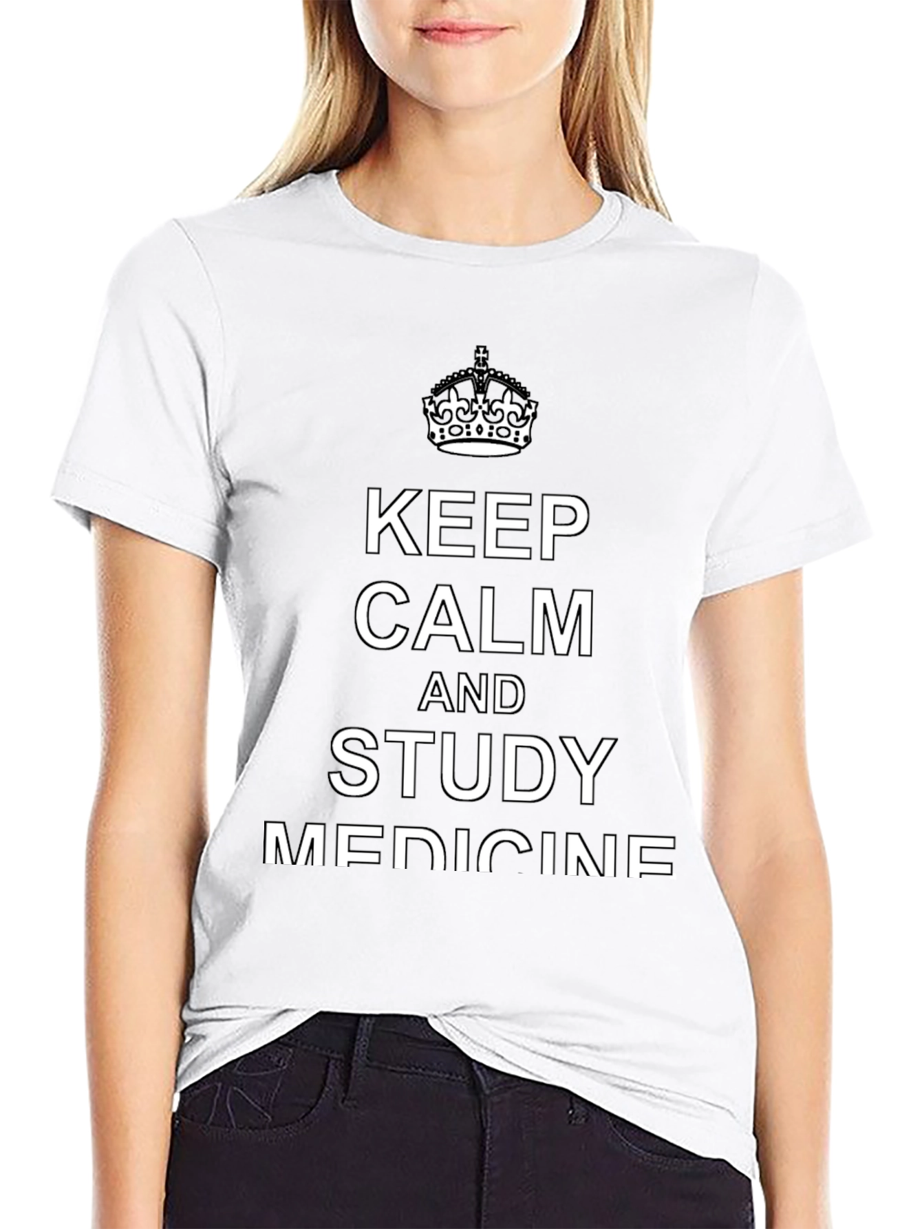 Keep Calm and Study Medicine T-Shirt