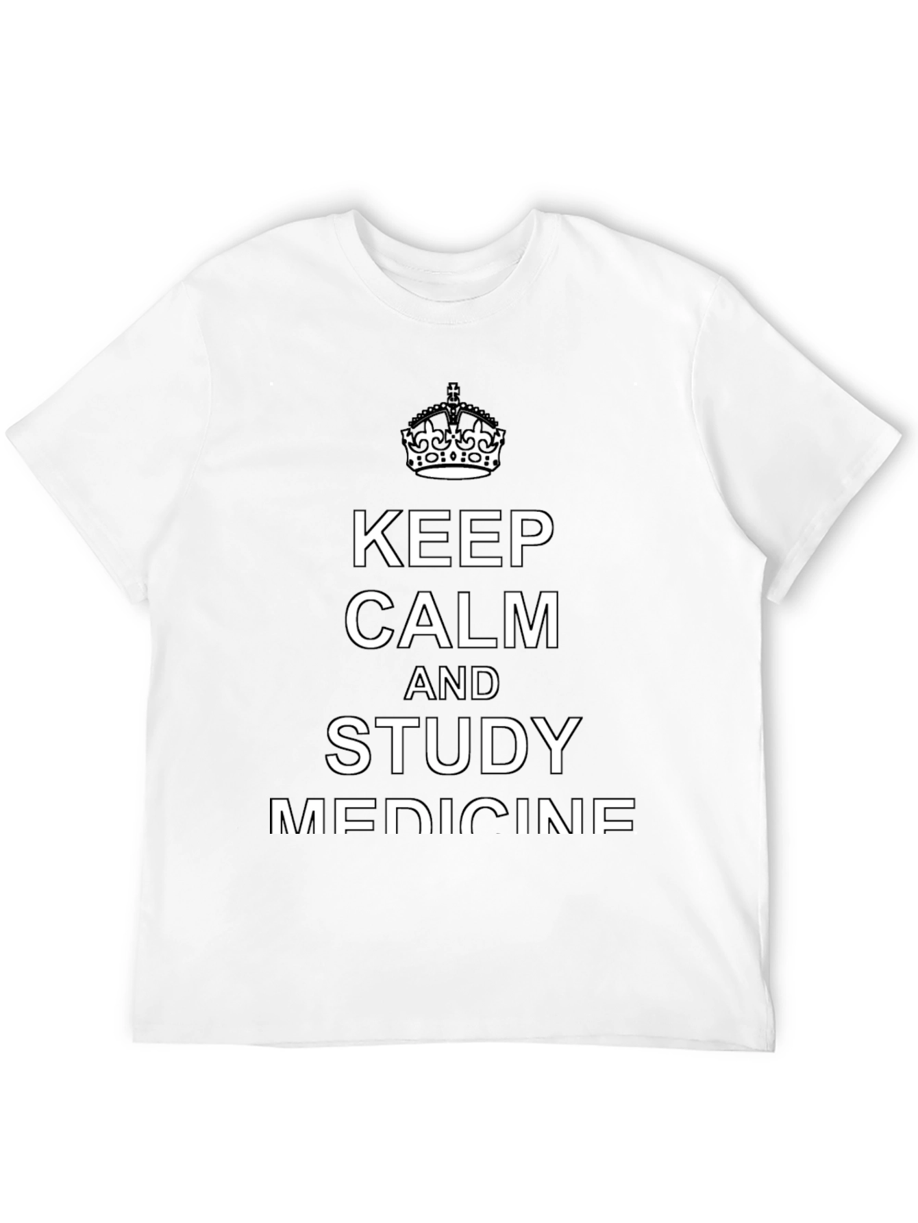 Keep Calm and Study Medicine T-Shirt