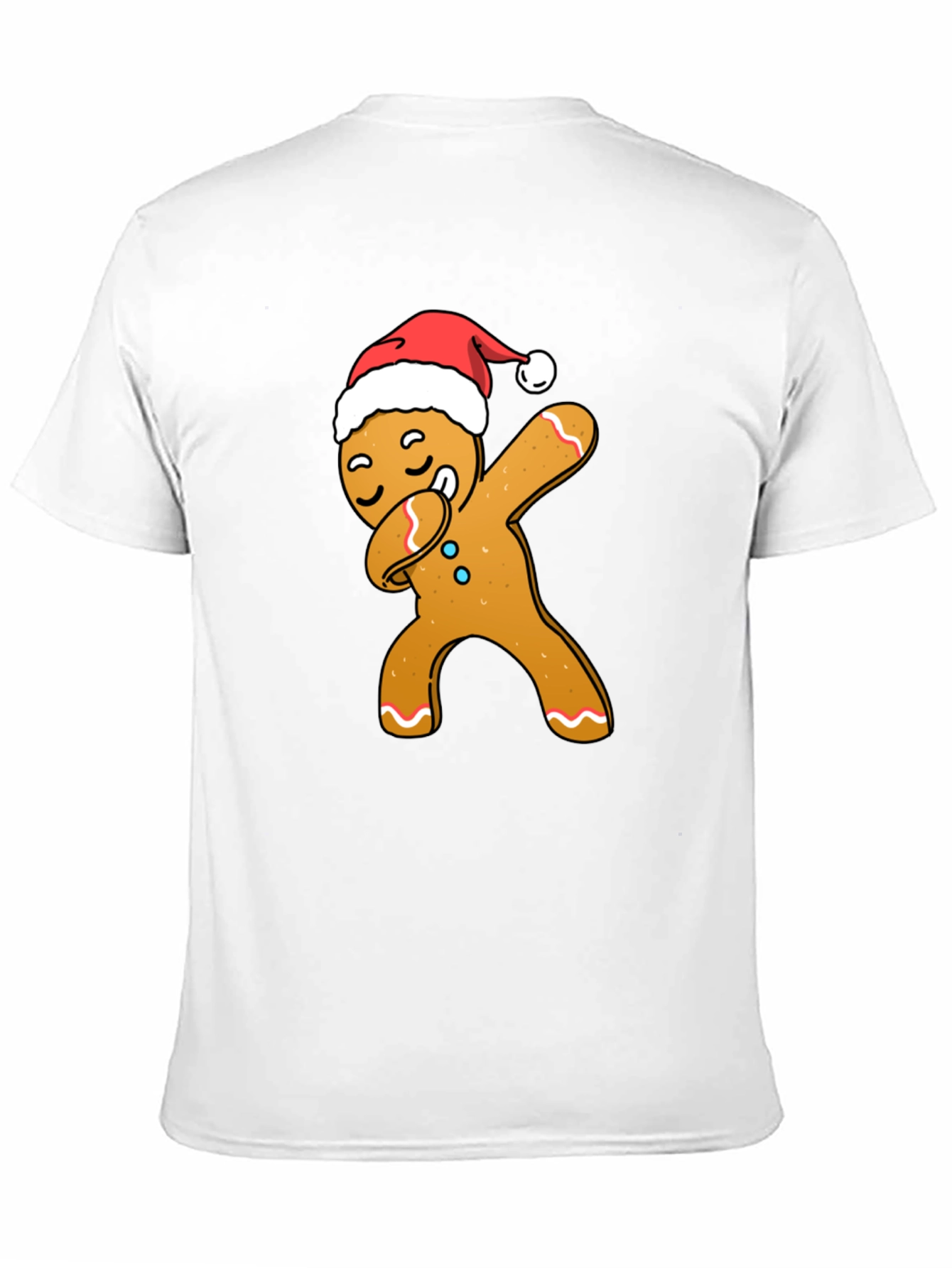 Dabbing Gingerbread Man Christmas T-Shirt