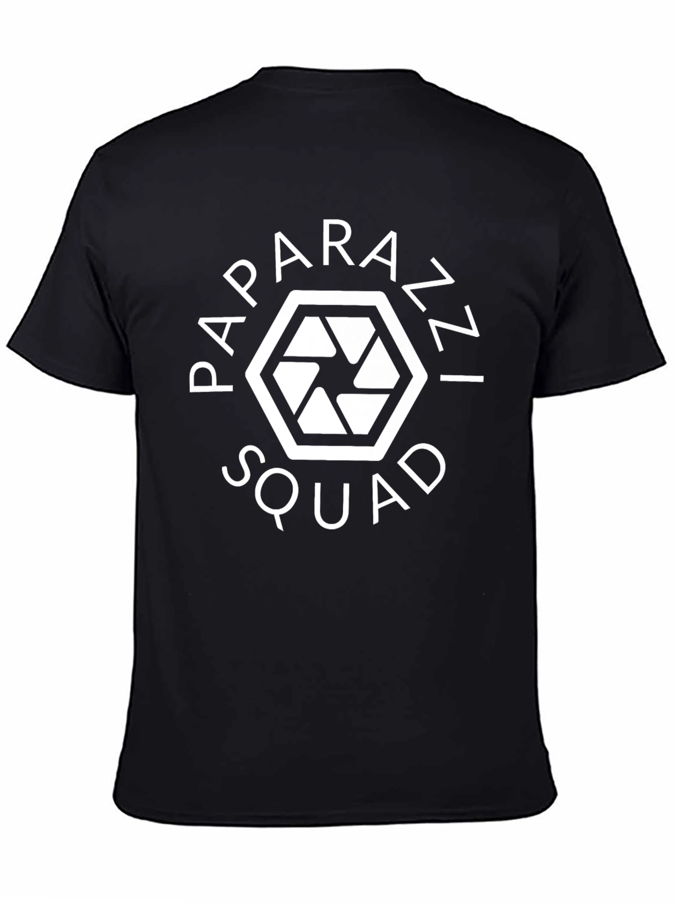 Paparazzi Squad Graphic Tee - Camera Shutter Design