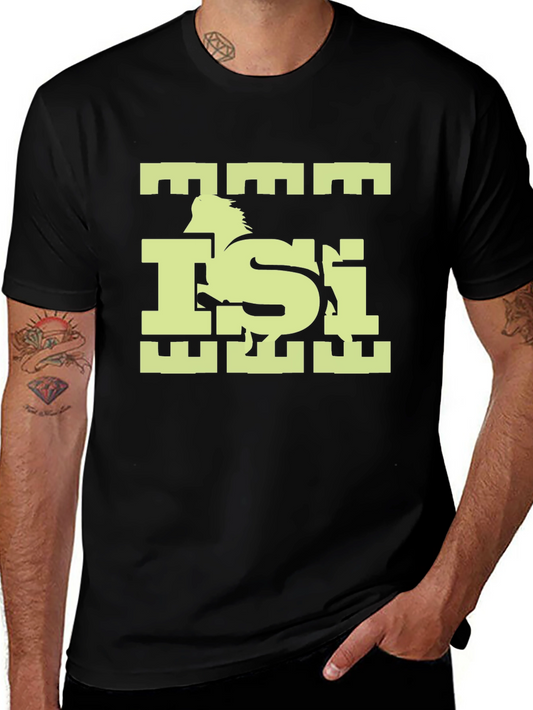 Horse Graphic Tee - Black Short Sleeve Shirt