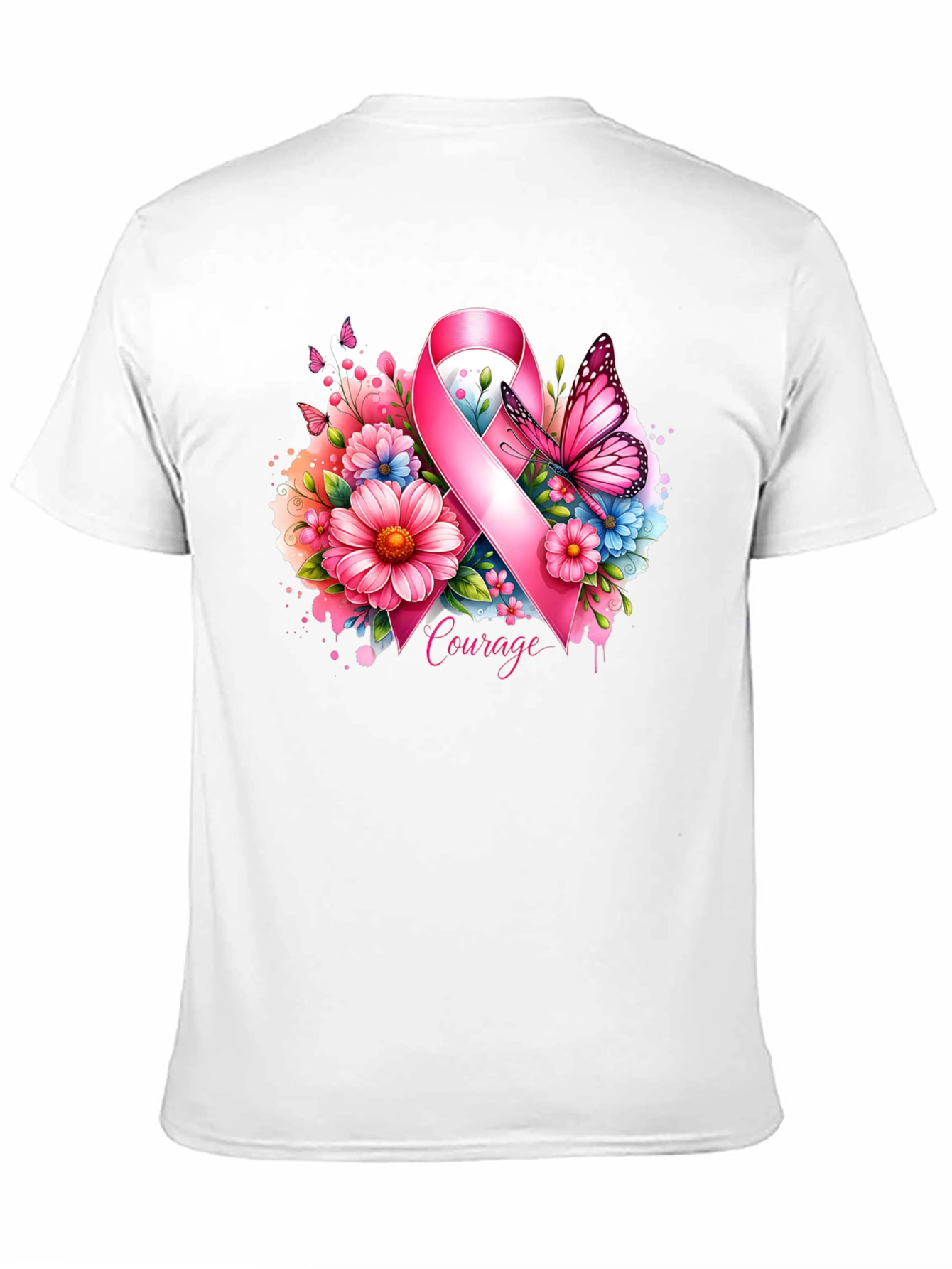 Courage Ribbon Graphic Tee