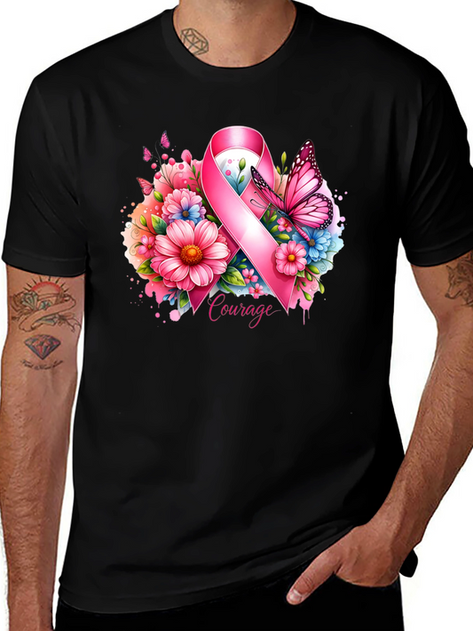 Courage Ribbon Graphic Tee