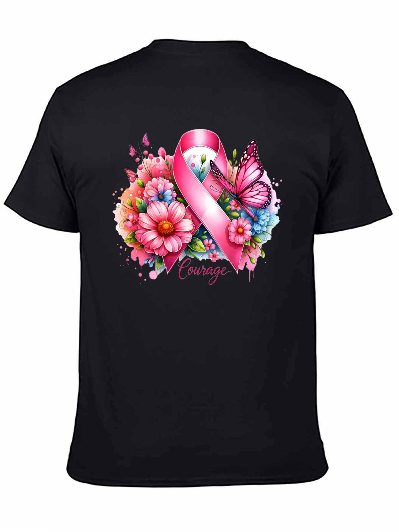 Courage Ribbon Graphic Tee