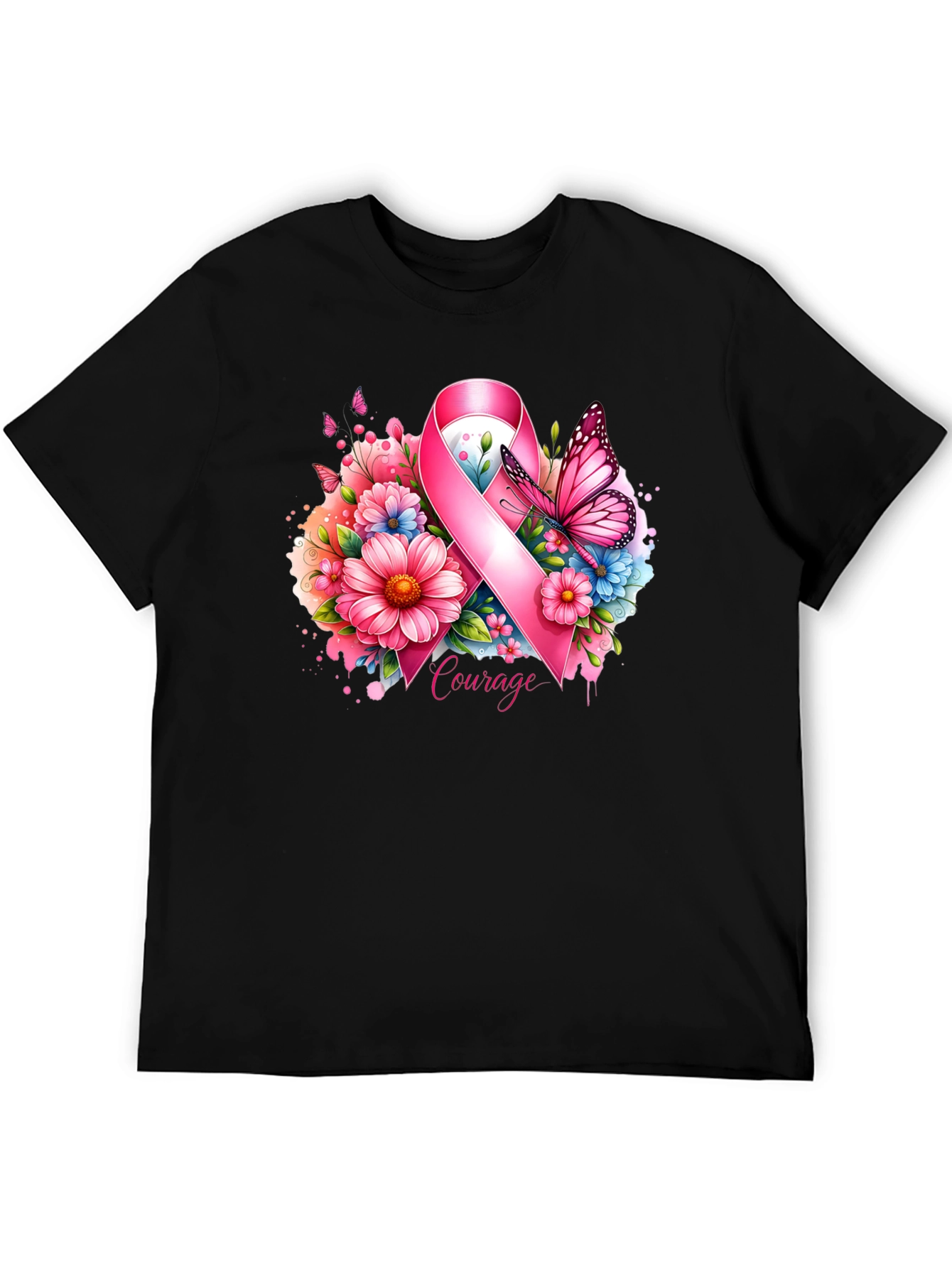 Courage Ribbon Graphic Tee