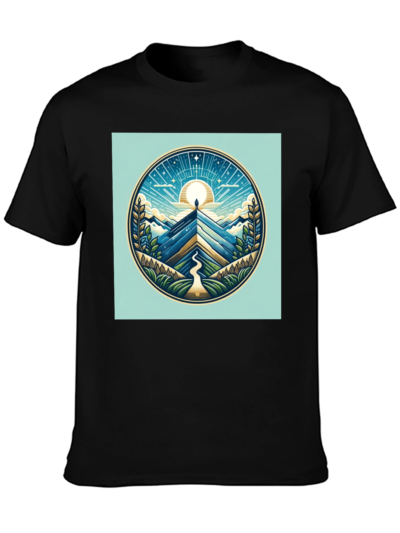 Scenic Mountain Peak T-Shirt