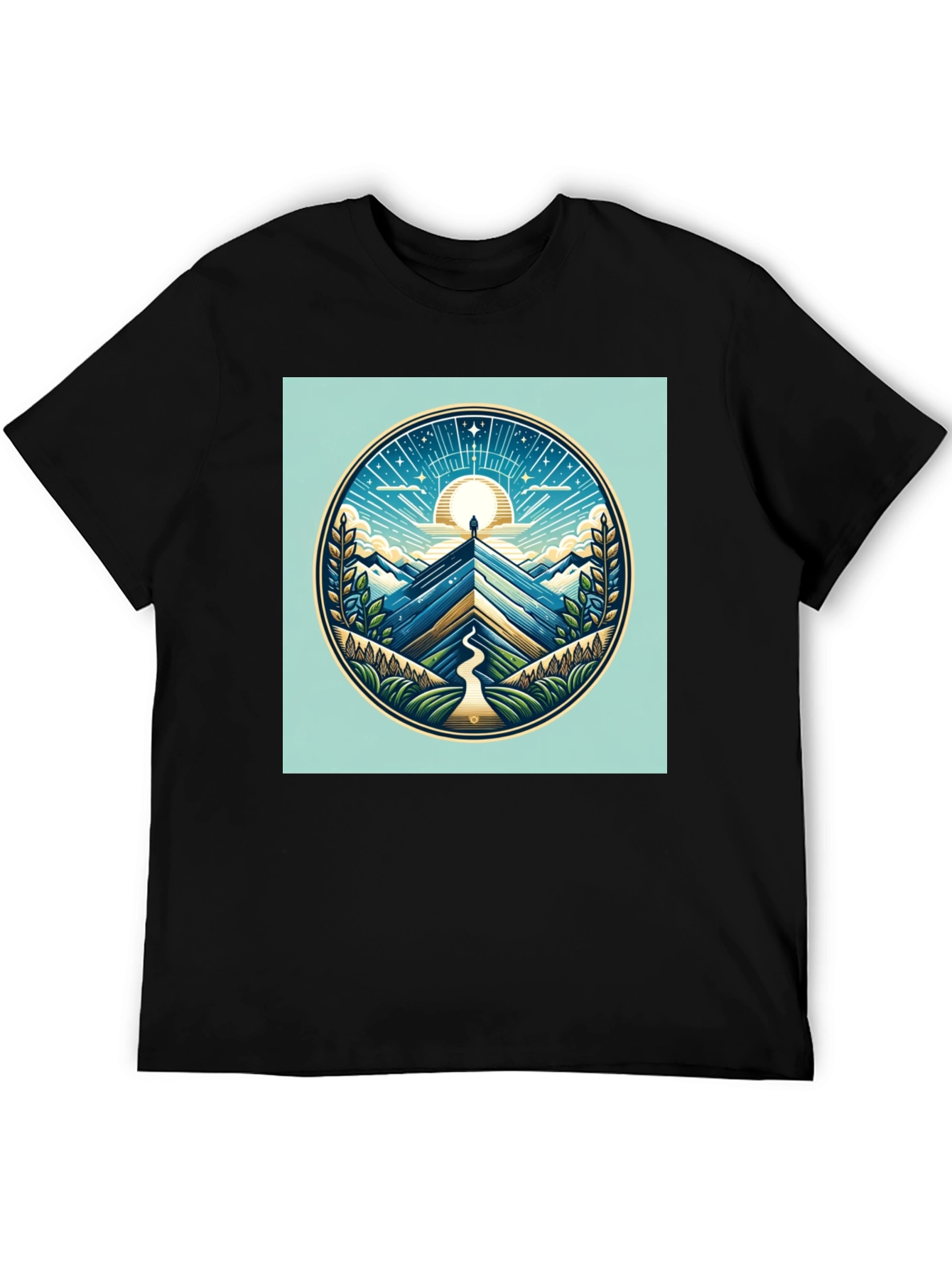 Scenic Mountain Peak T-Shirt