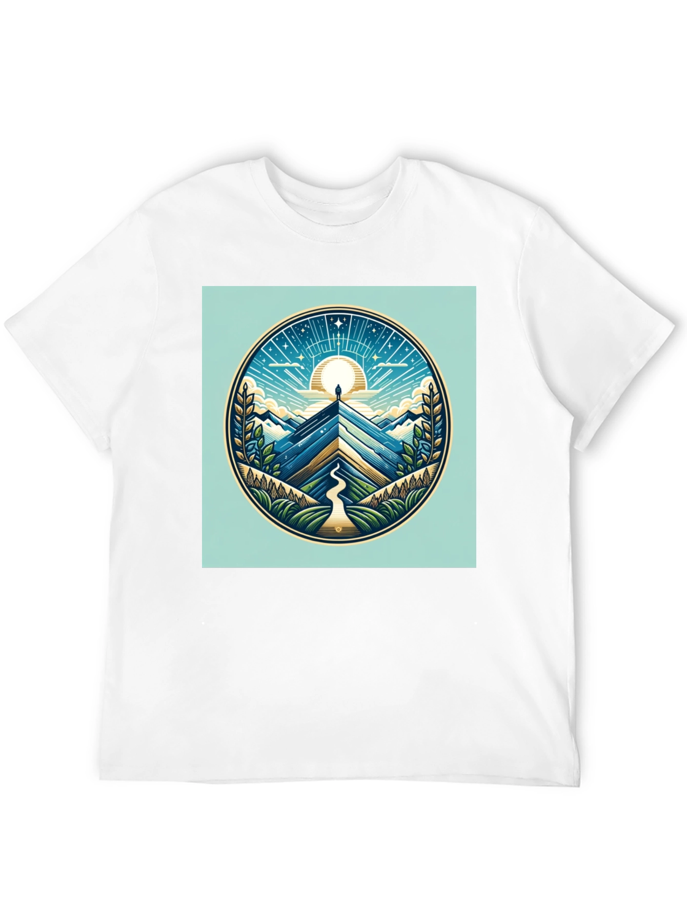 Scenic Mountain Peak T-Shirt