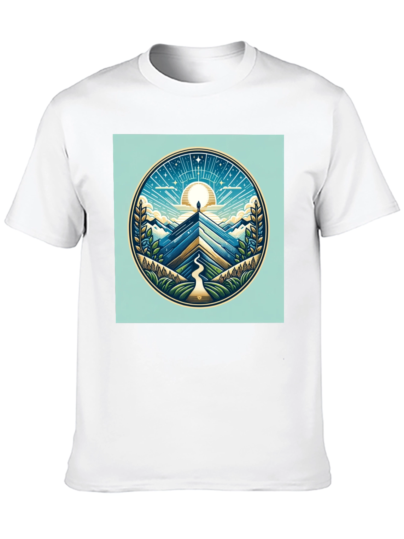 Scenic Mountain Peak T-Shirt
