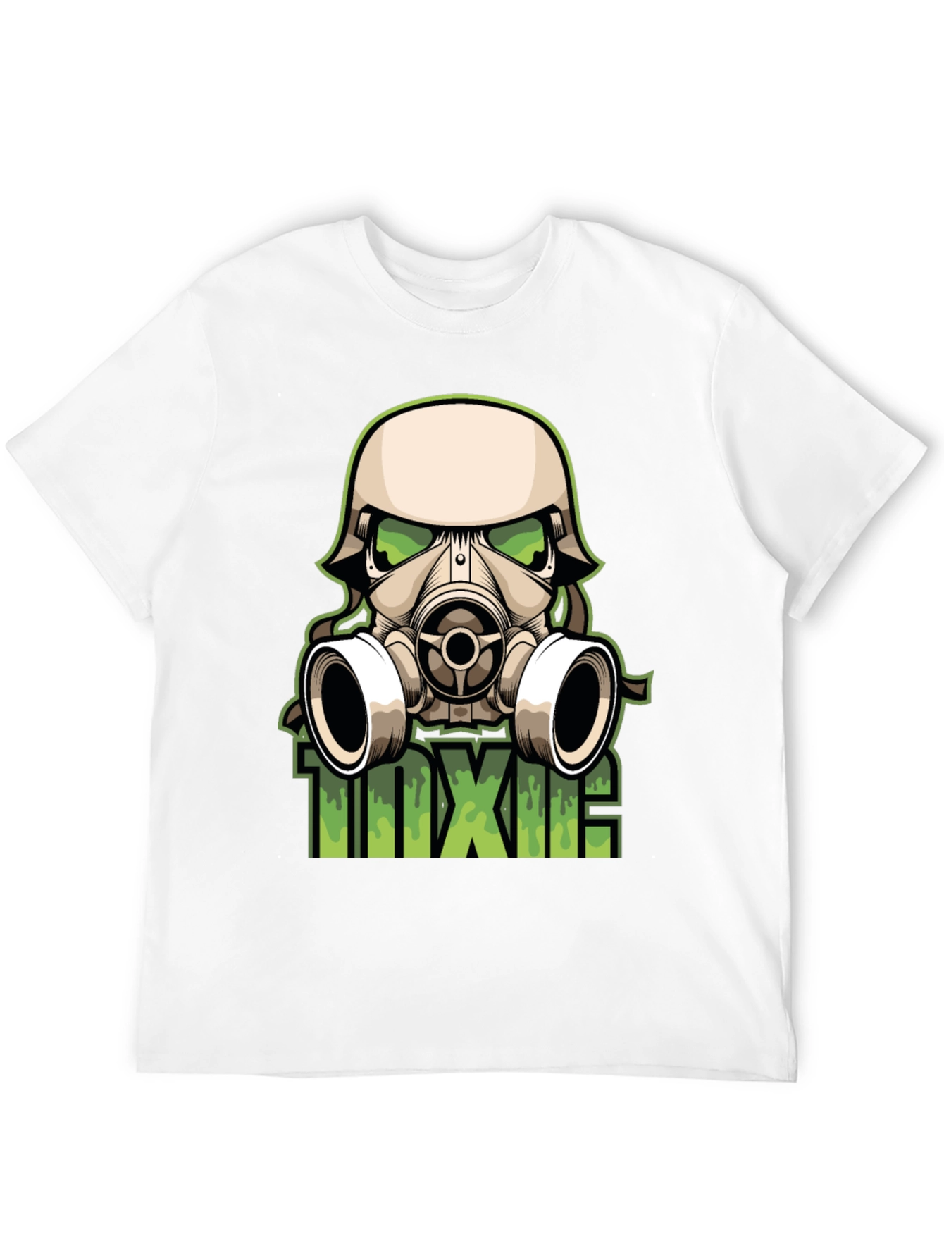 Toxic Graphic T-Shirt - Black Cotton Tee