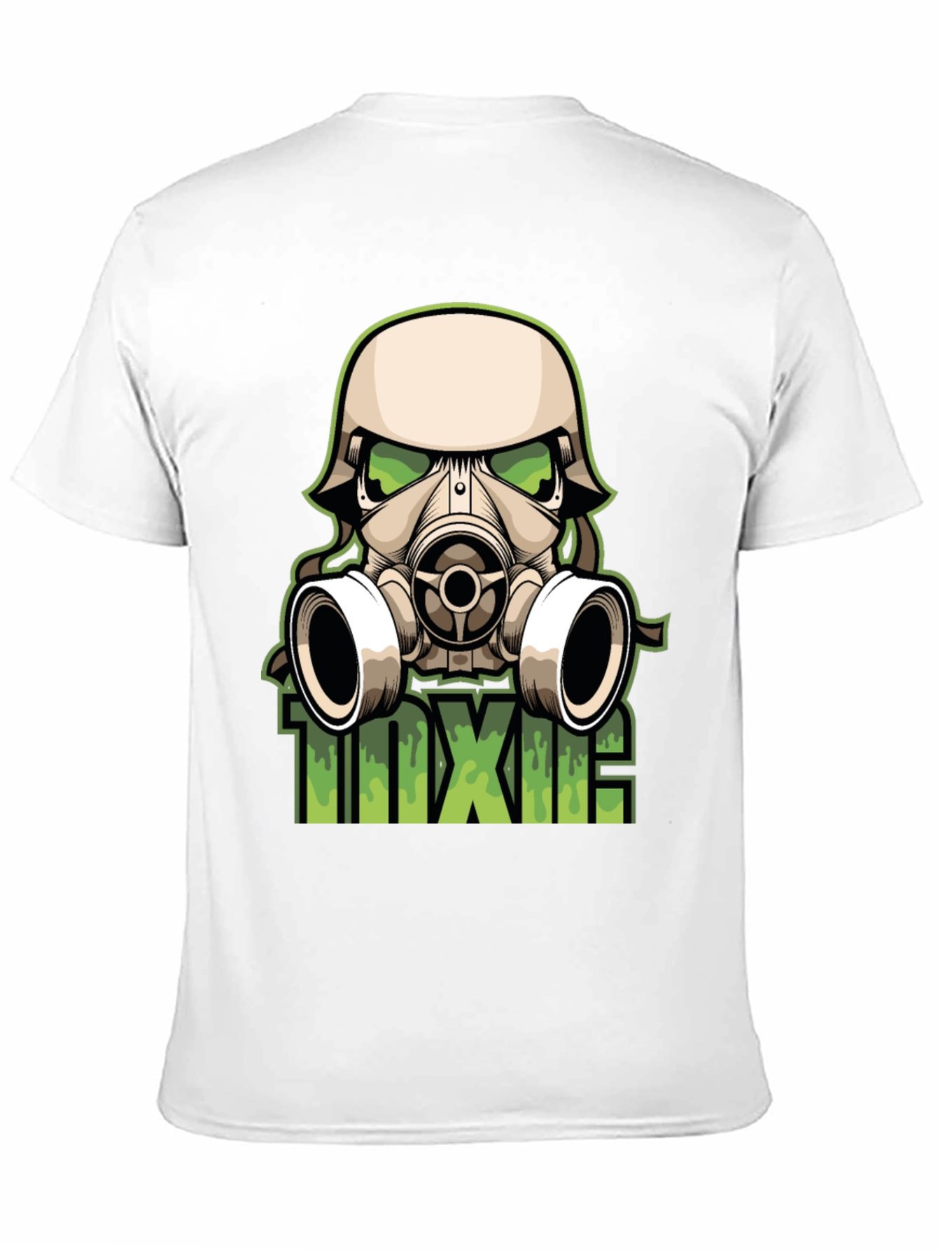 Toxic Graphic T-Shirt - Black Cotton Tee