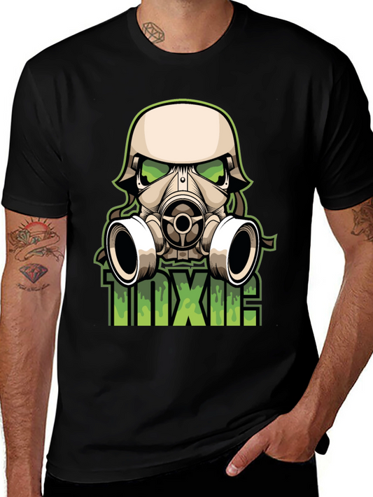 Toxic Graphic T-Shirt - Black Cotton Tee