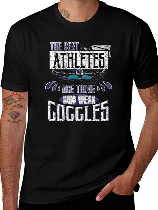 Athlete Goggles T-Shirt: The Best Wear Goggles