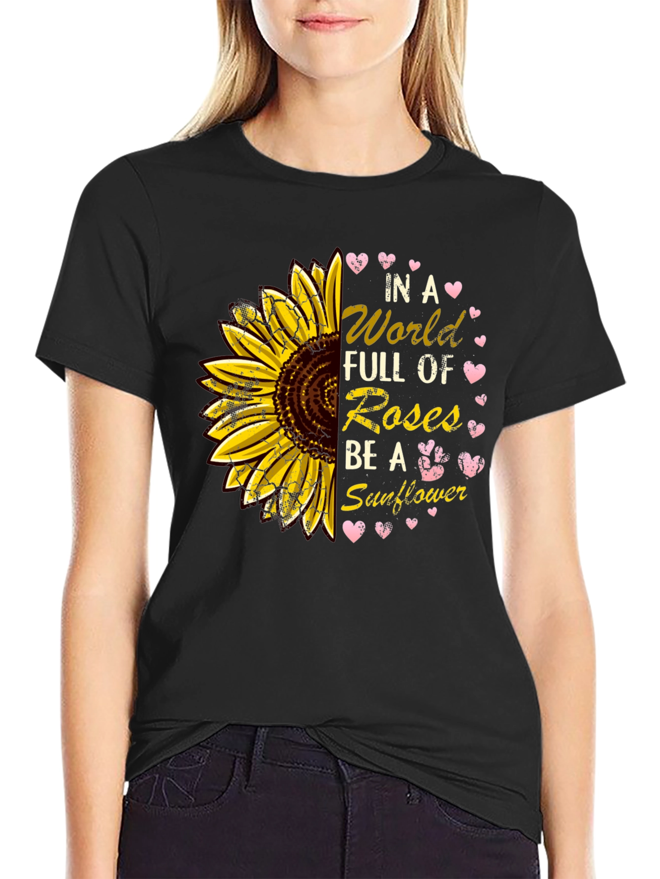 Sunflower T-Shirt - Be a Sunflower