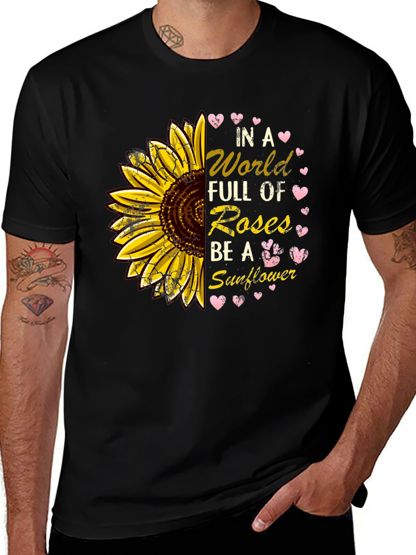 Sunflower T-Shirt - Be a Sunflower