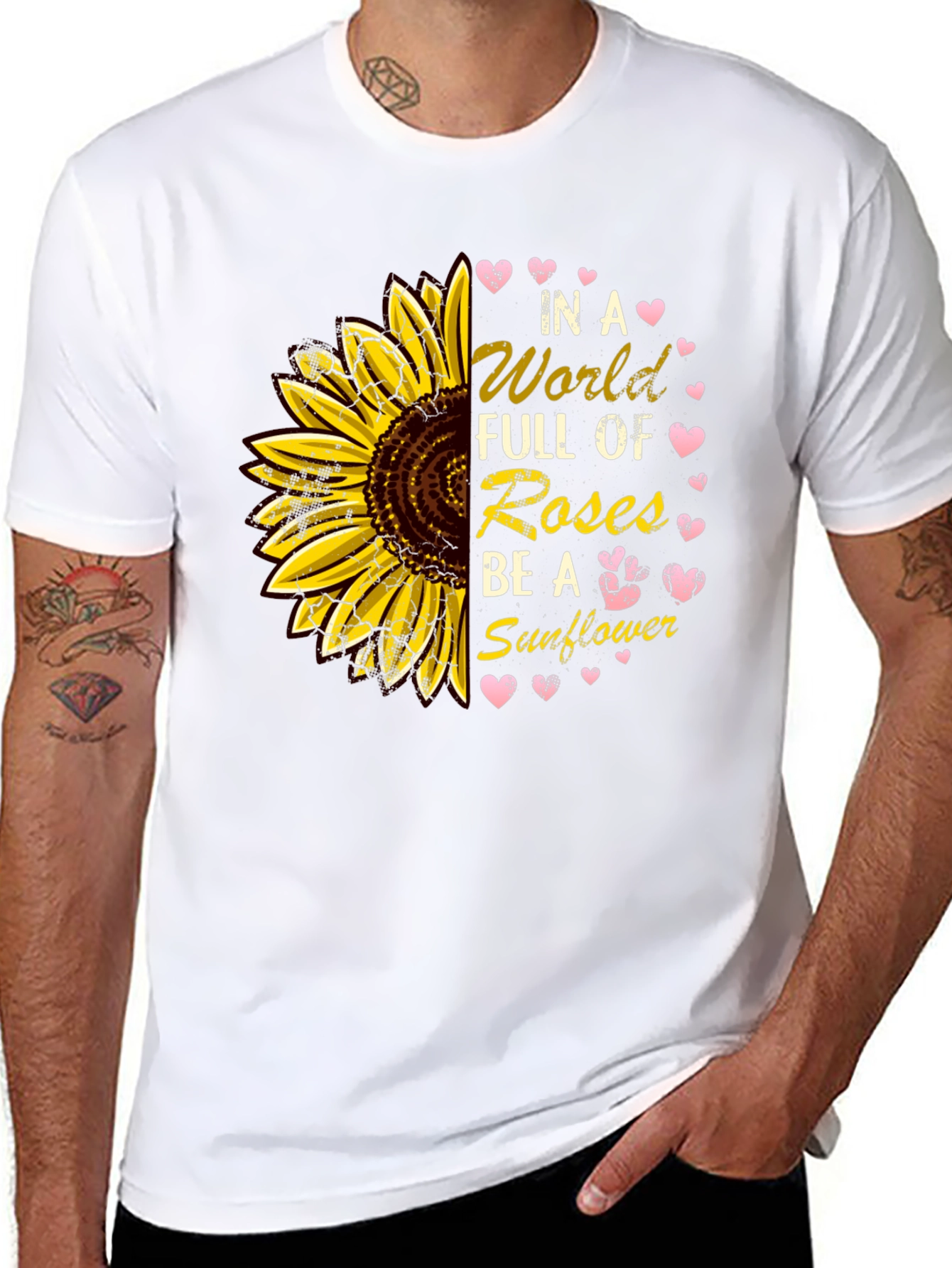 Sunflower T-Shirt - Be a Sunflower