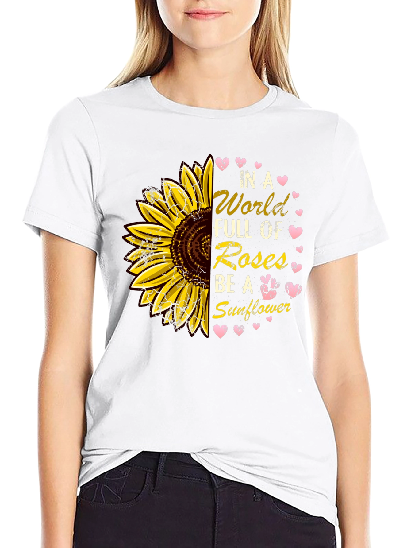 Sunflower T-Shirt - Be a Sunflower