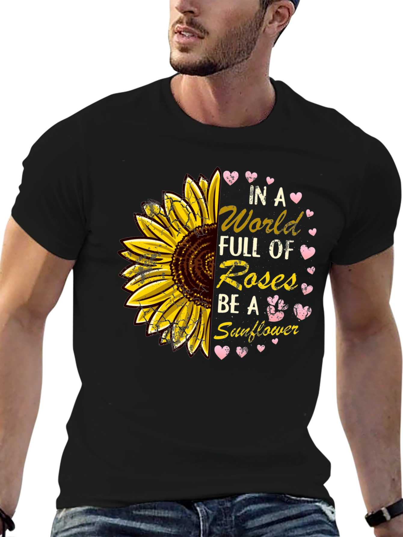 Sunflower T-Shirt - Be a Sunflower
