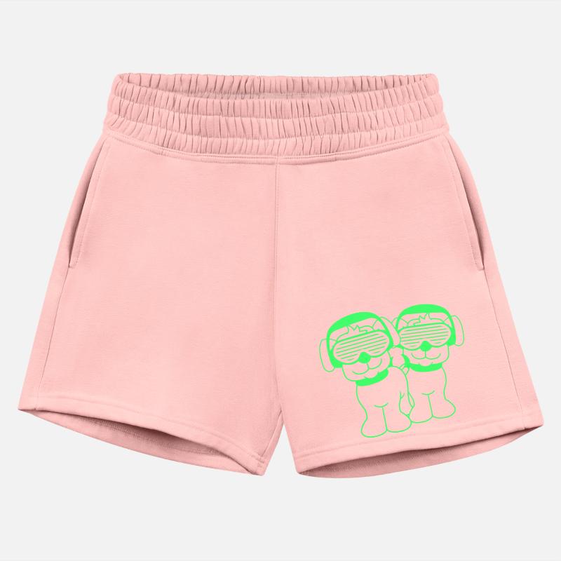 2 DJ Dog Team Pet Sunglasses Headphone Music Party