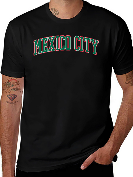 Mexico City Graphic T-Shirt - Black