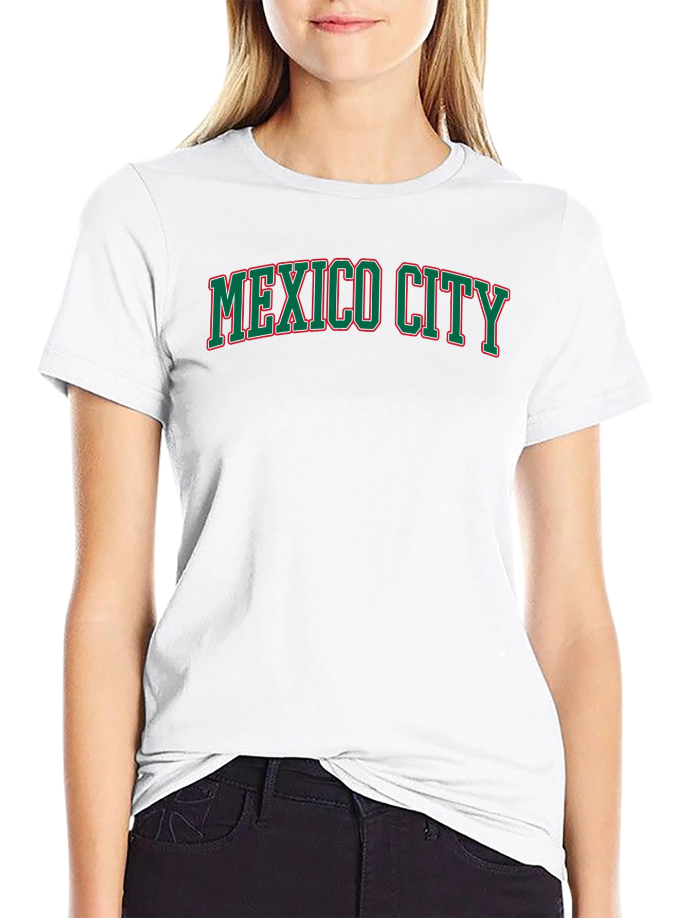 Mexico City Graphic T-Shirt - Black