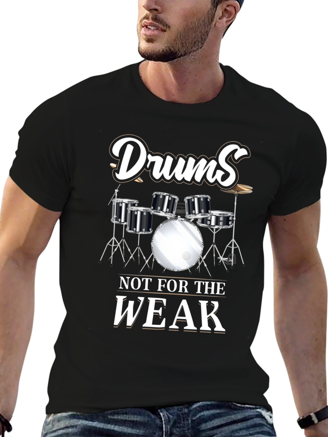 Drums Not For The Weak Graphic Tee