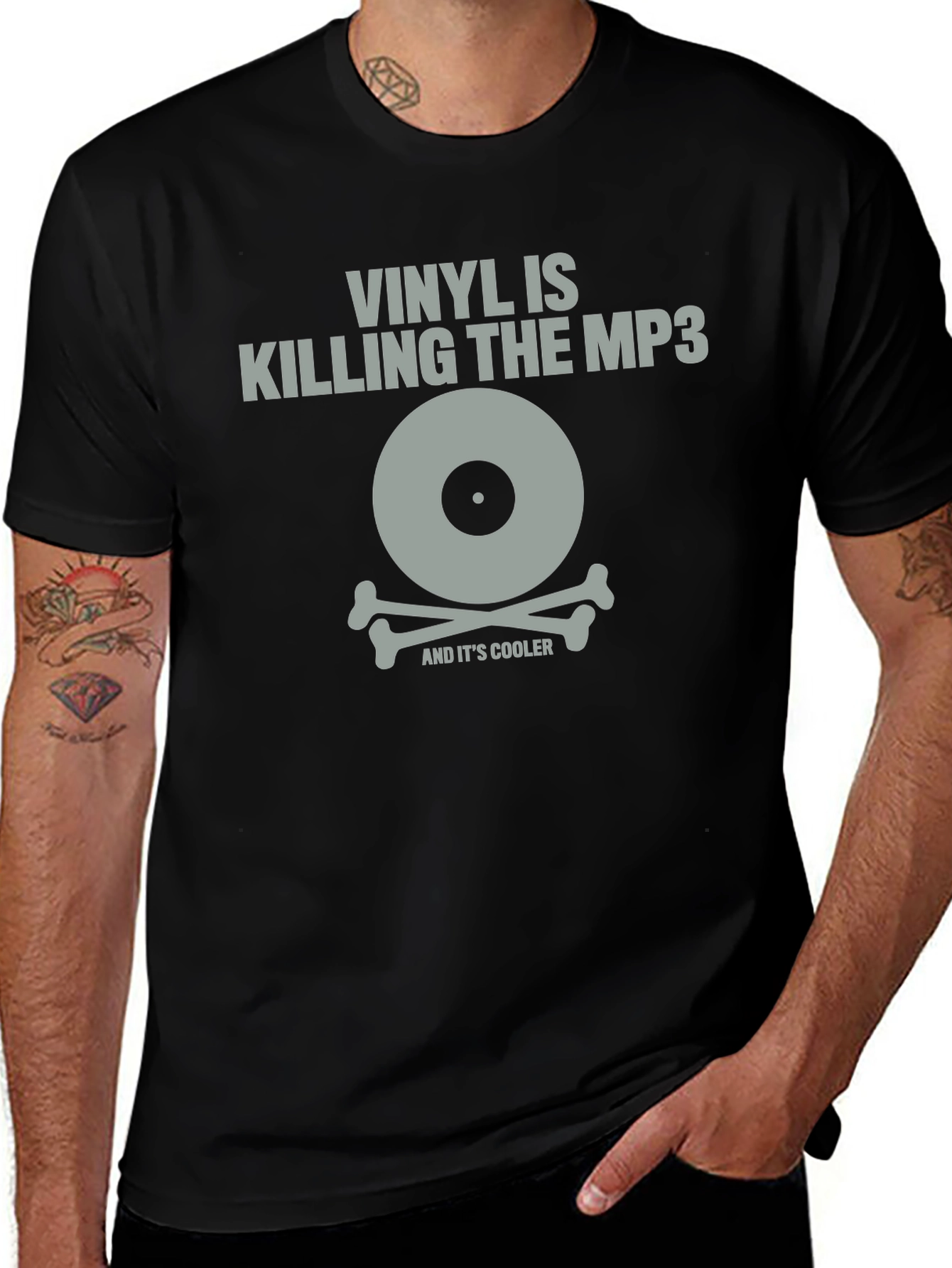 Vinyl is Killing the MP3 T-Shirt