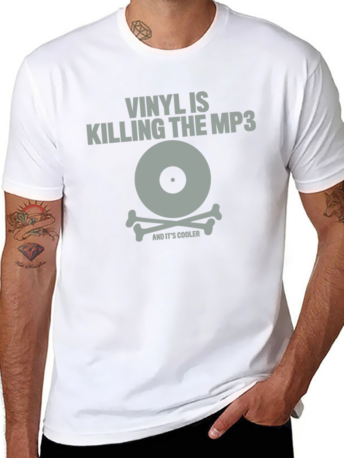 Vinyl is Killing the MP3 T-Shirt