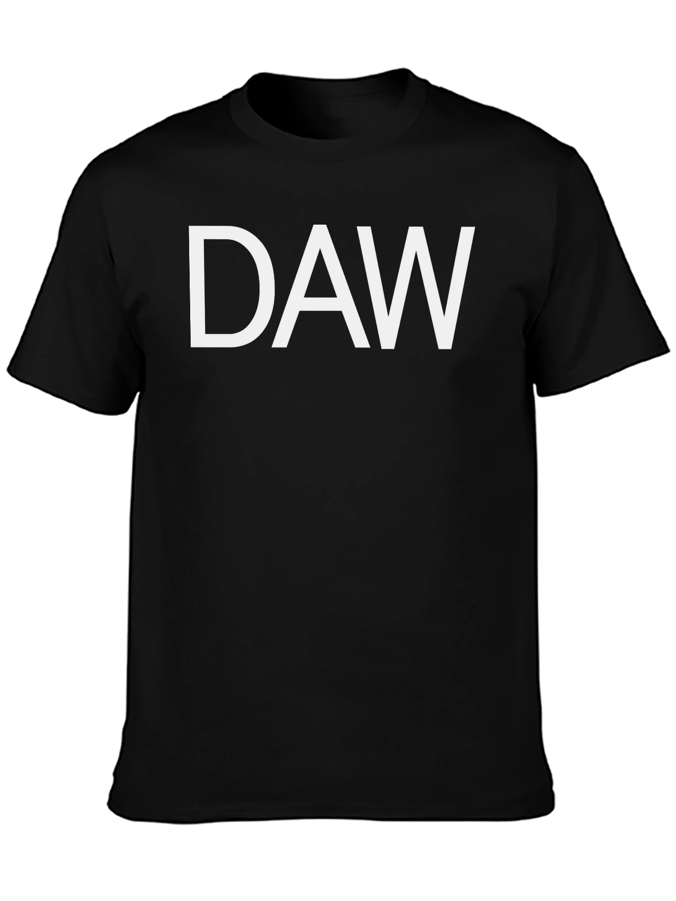 DAW Music Production T-Shirt - Black Tee