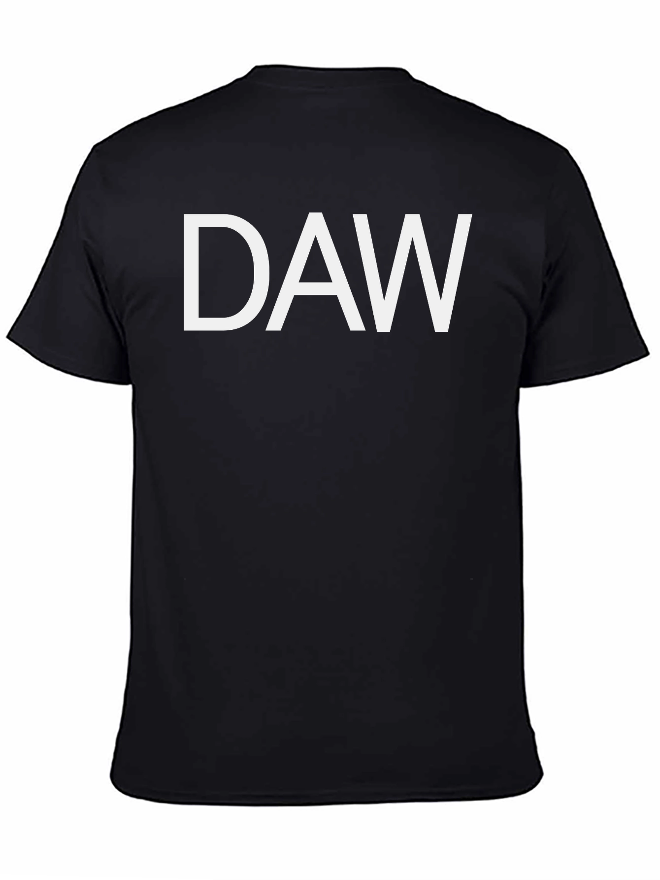 DAW Music Production T-Shirt - Black Tee