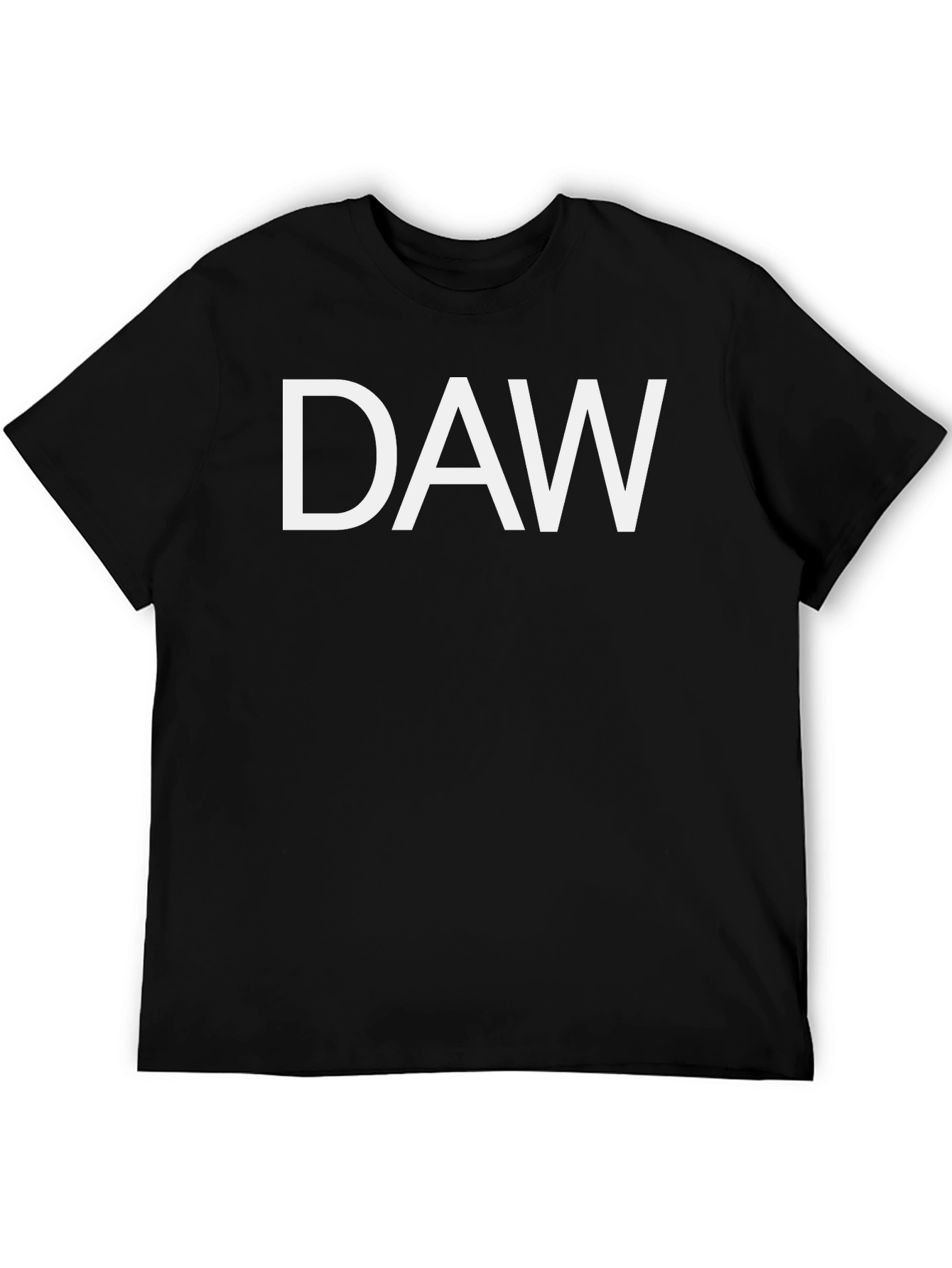 DAW Music Production T-Shirt - Black Tee
