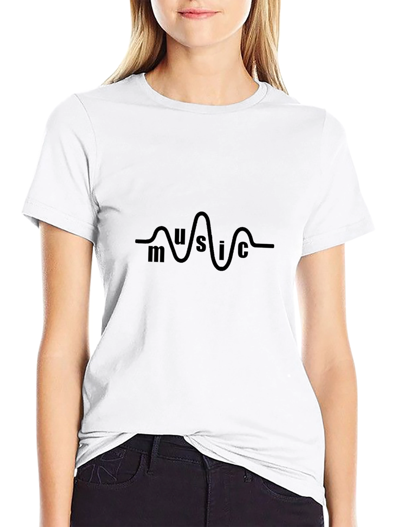 Music Wave T-Shirt - Casual Style