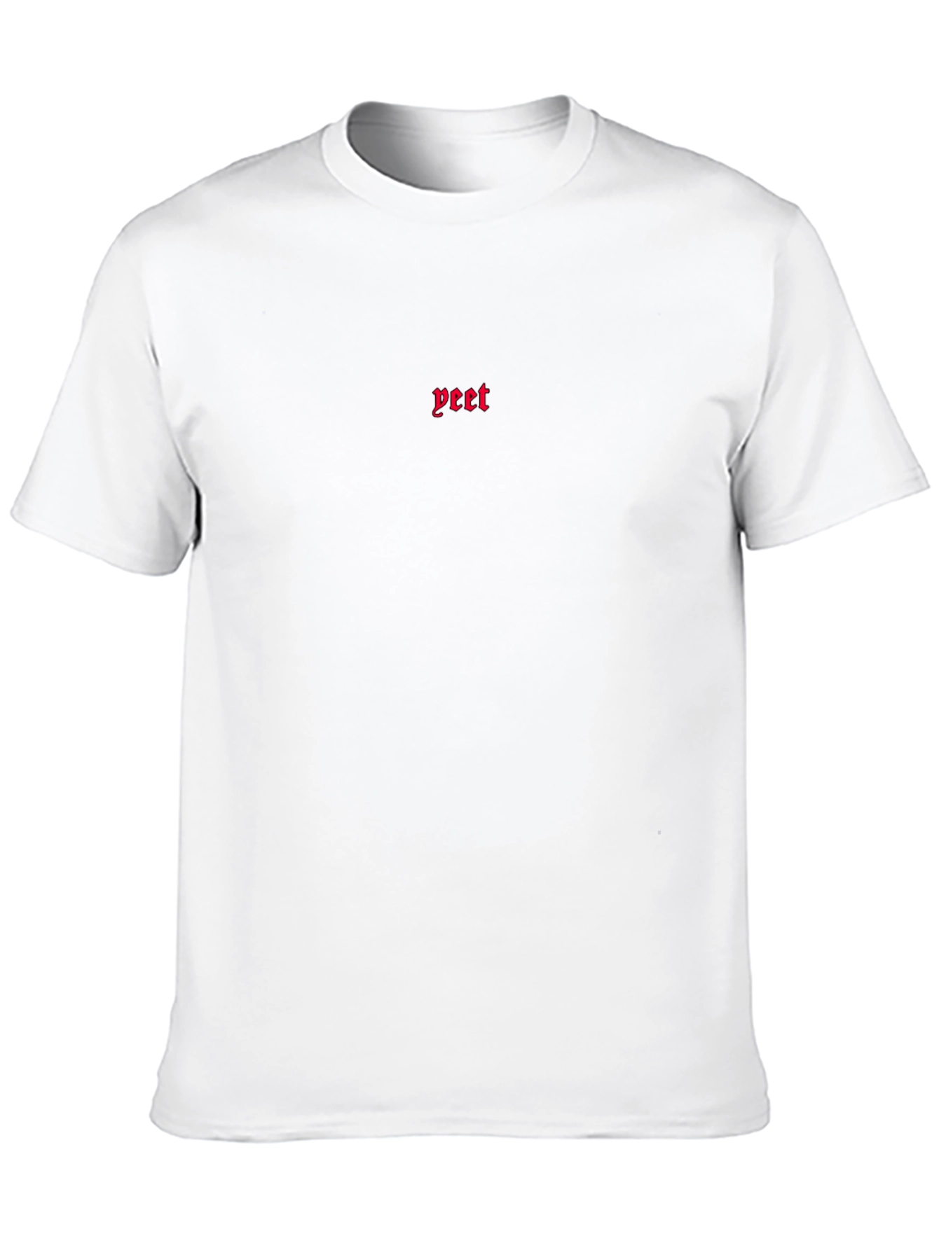 Yeet Graphic Tee - Black Casual T-Shirt