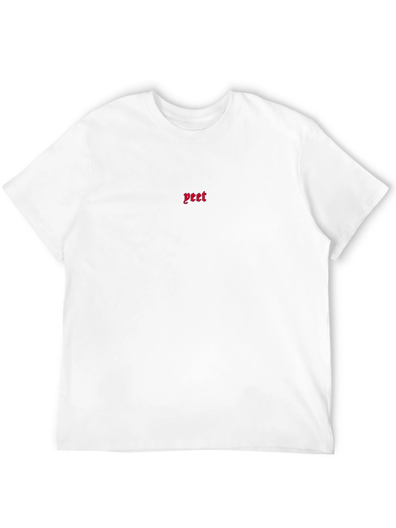 Yeet Graphic Tee - Black Casual T-Shirt