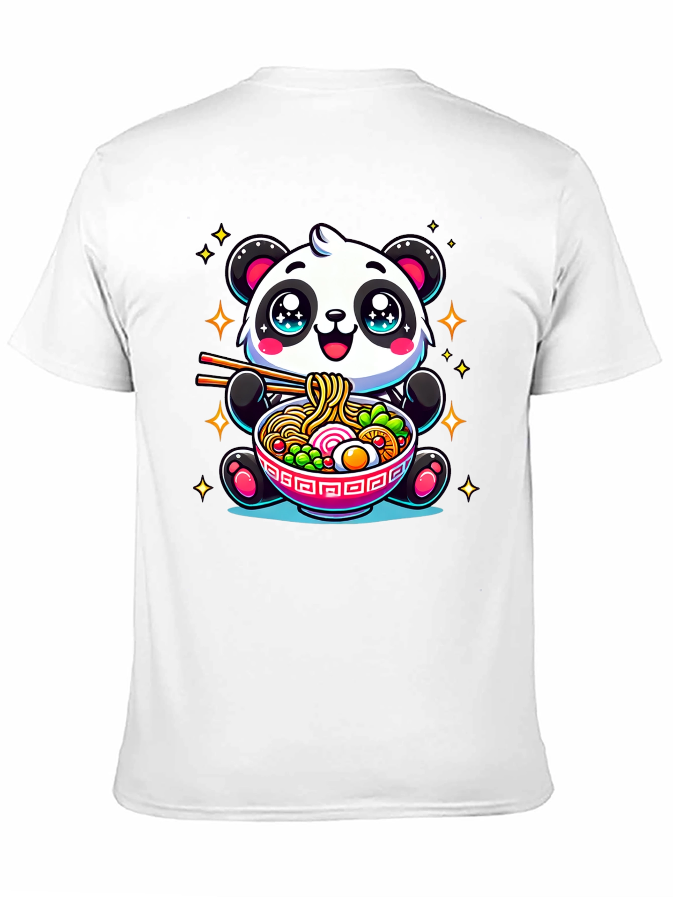 Cute Panda Ramen T-Shirt