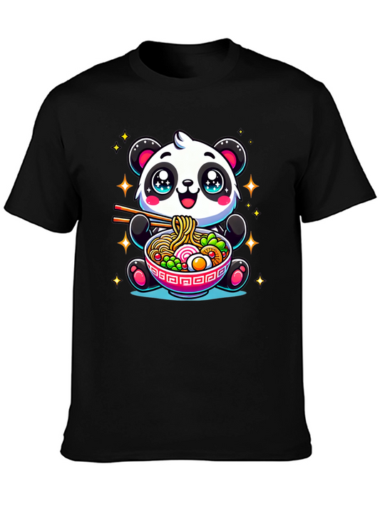Cute Panda Ramen T-Shirt