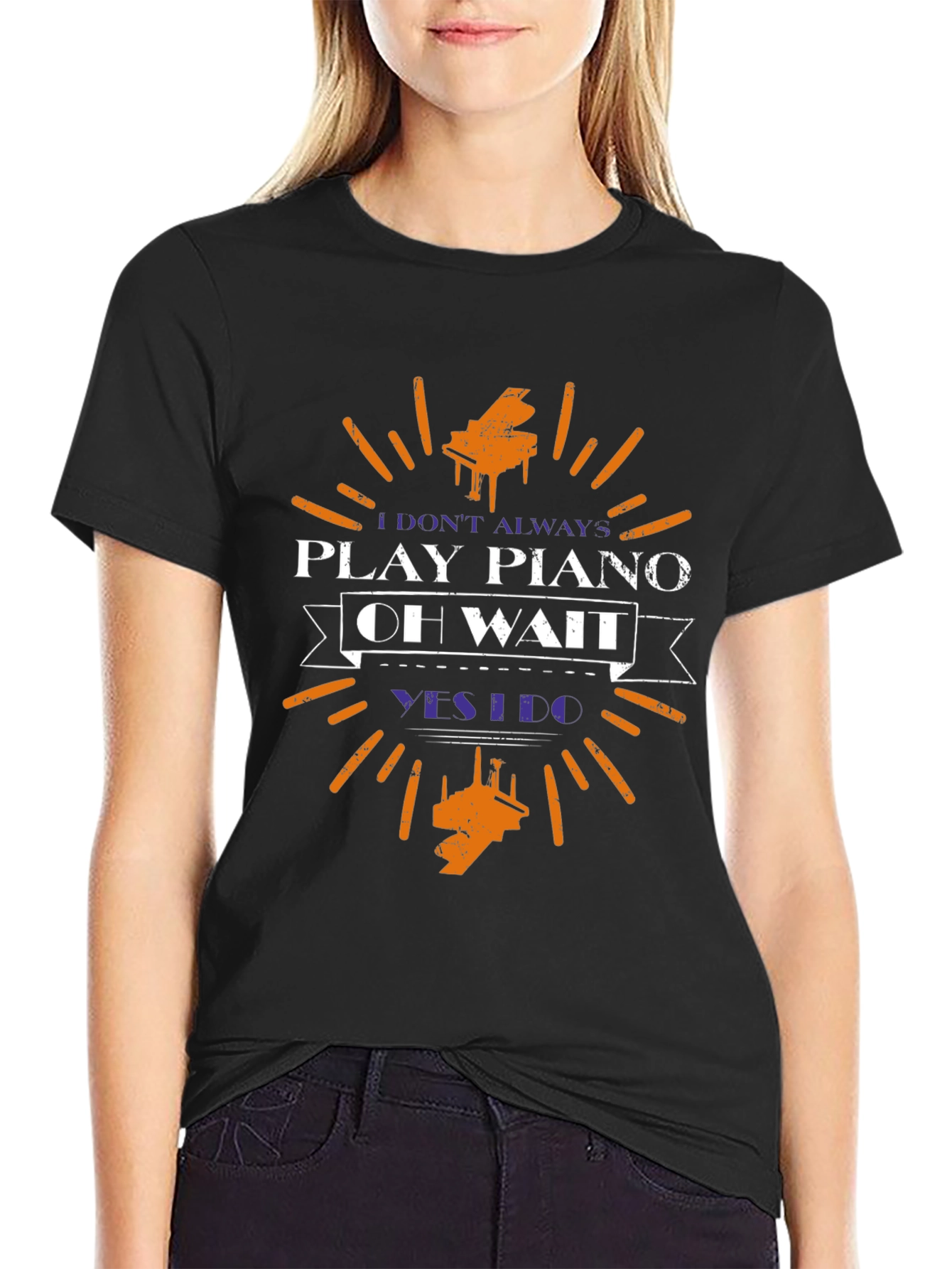 Piano Player T-Shirt - Music Lover Tee