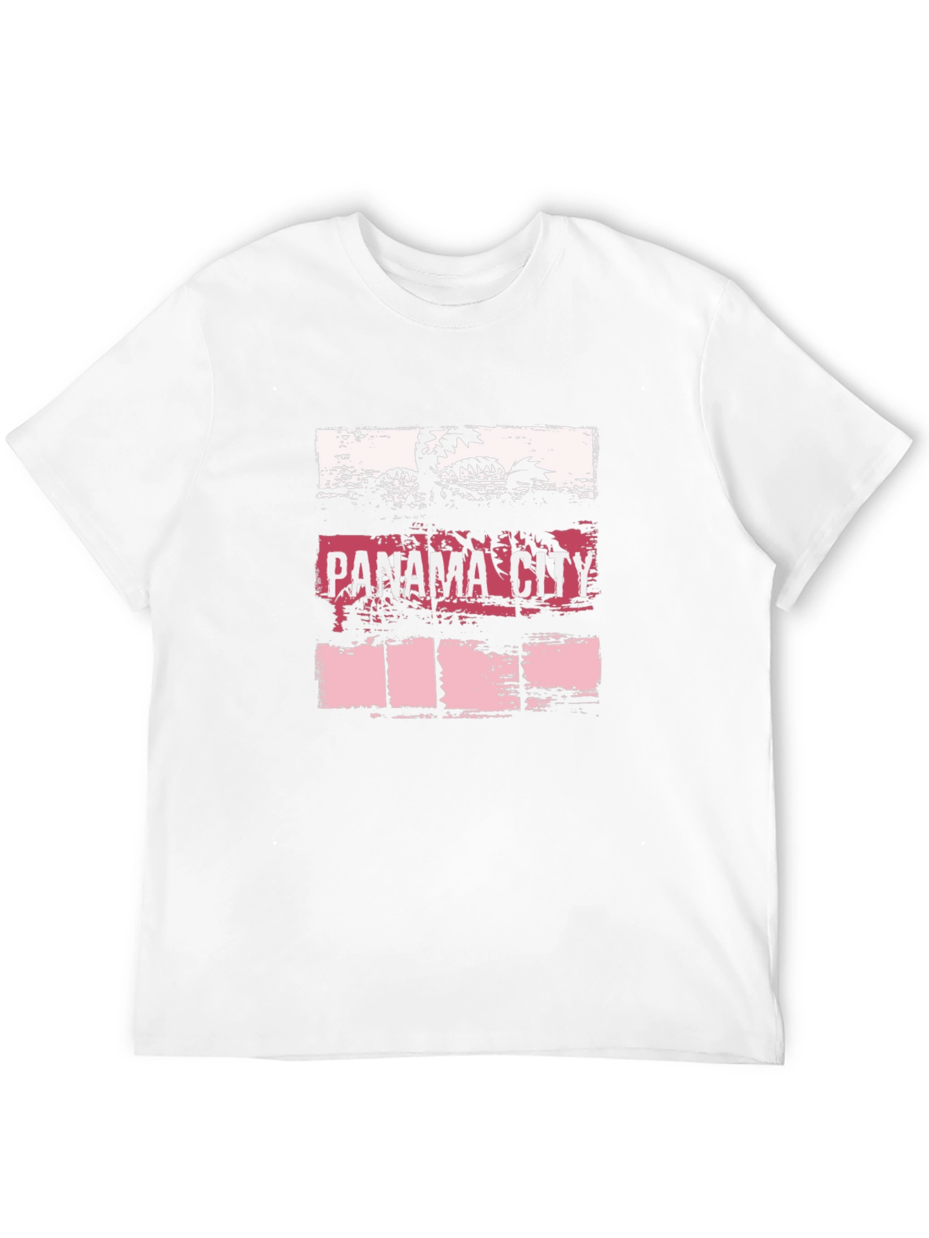 Panama City Palm Graphic T-Shirt - Black