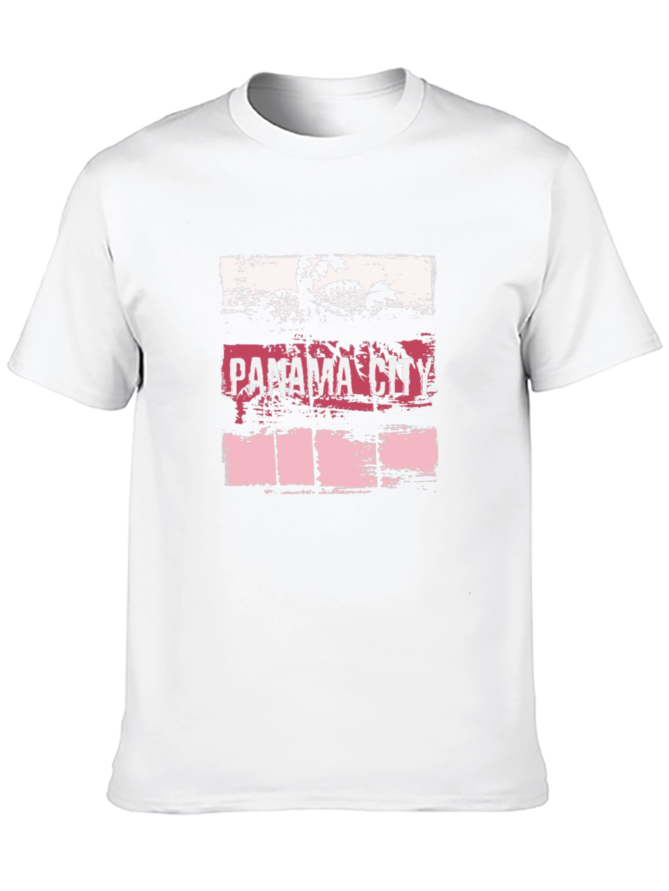 Panama City Palm Graphic T-Shirt - Black