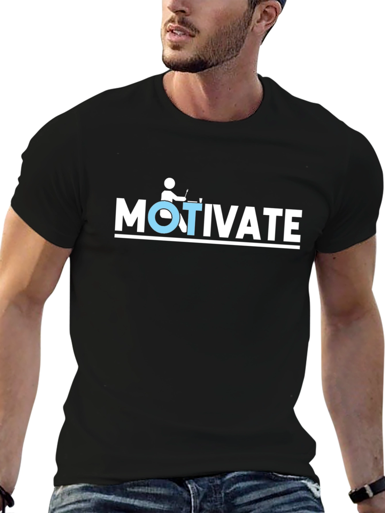 Motivate T-Shirt - Positive Inspirational Design