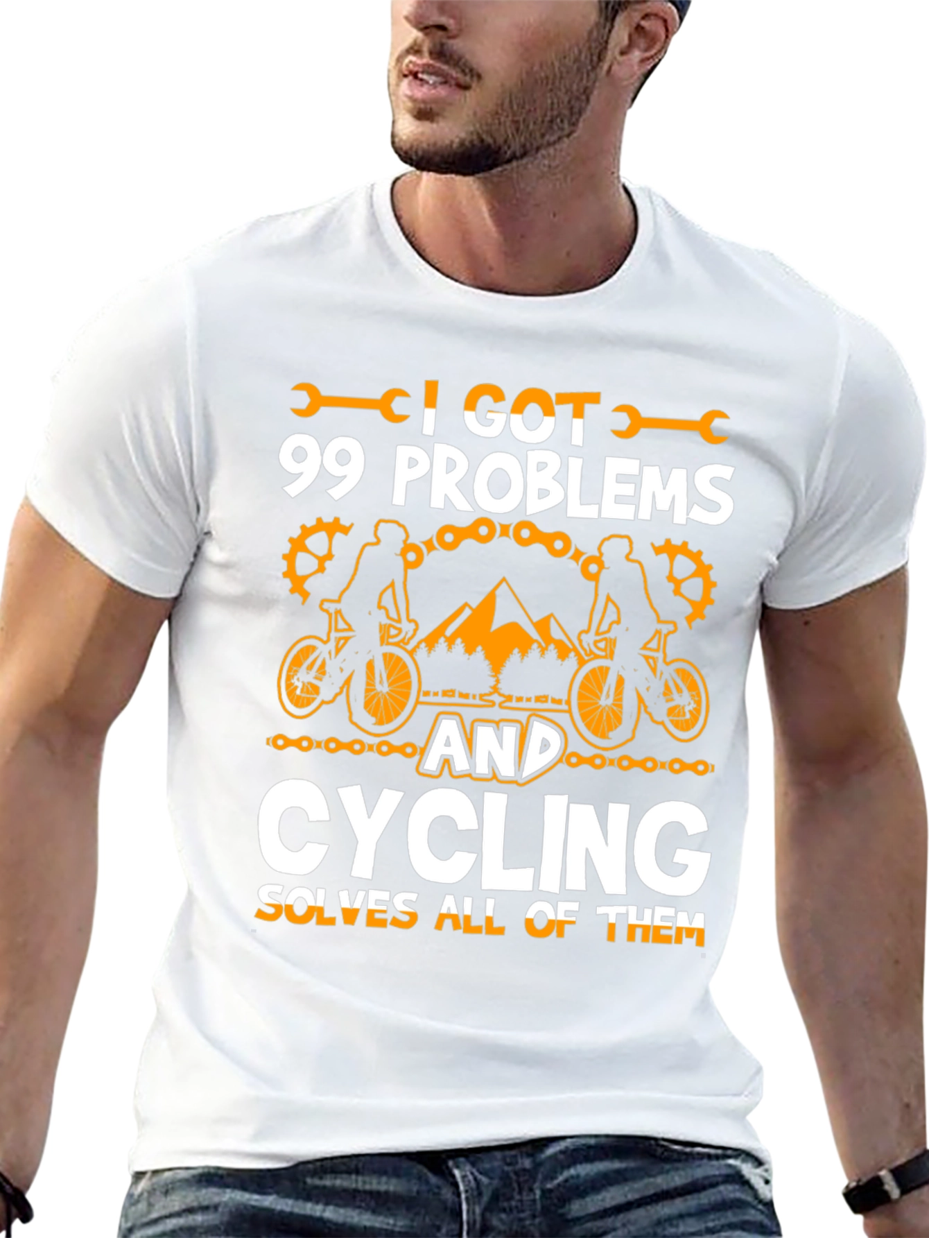 Cycling Solves All Problems T-Shirt