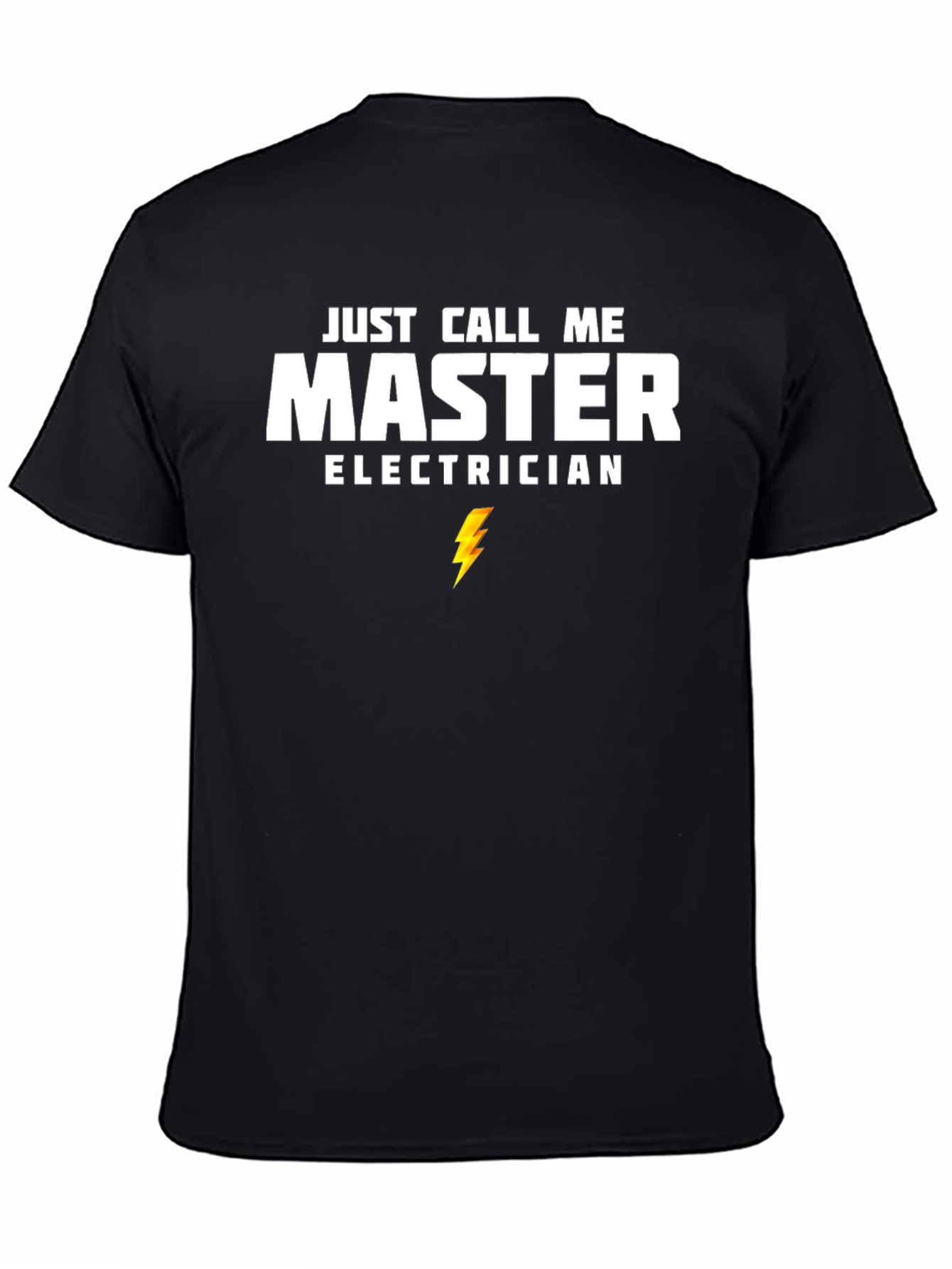 Master Electrician Graphic Tee - Black T-Shirt