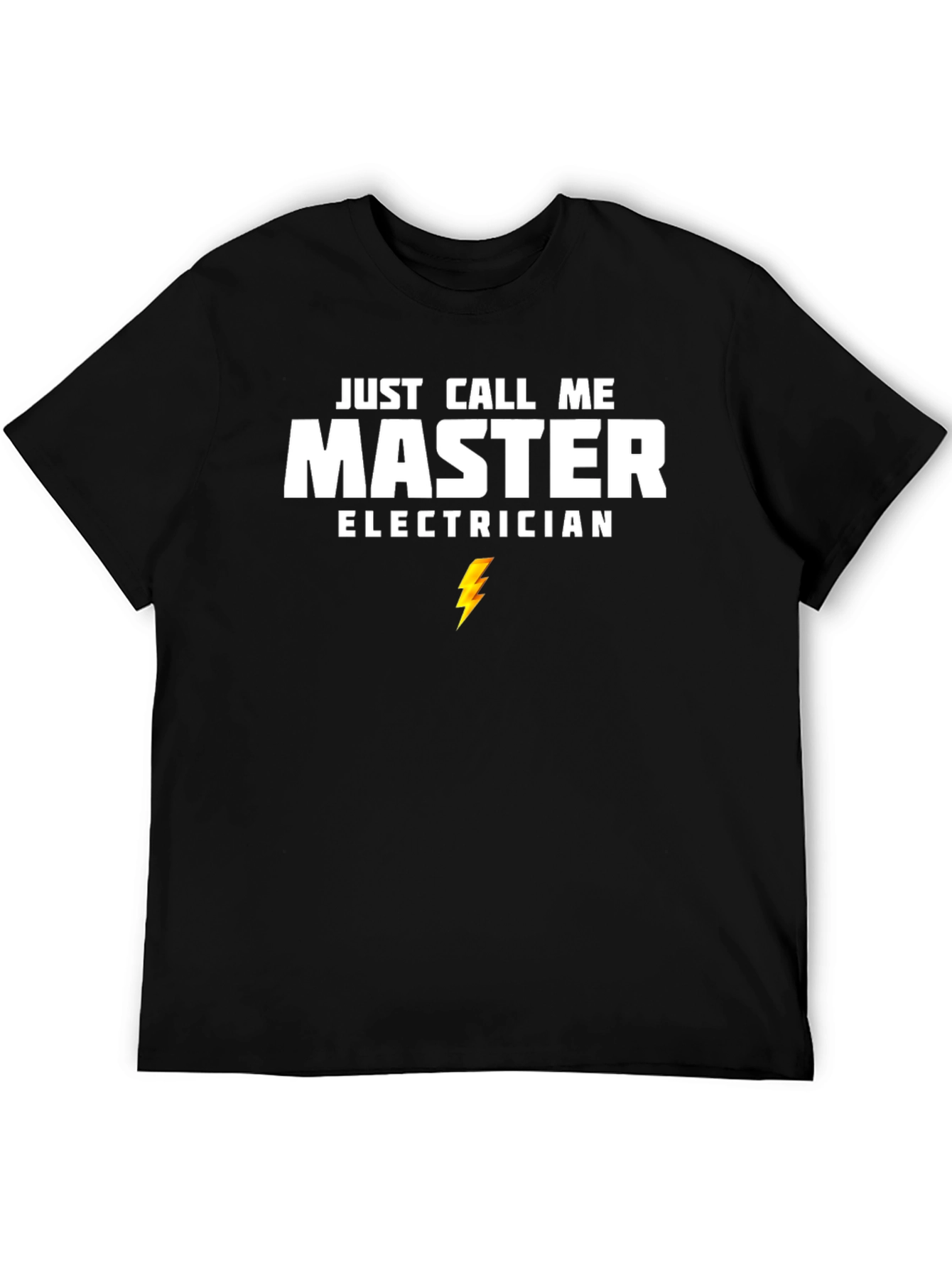 Master Electrician Graphic Tee - Black T-Shirt