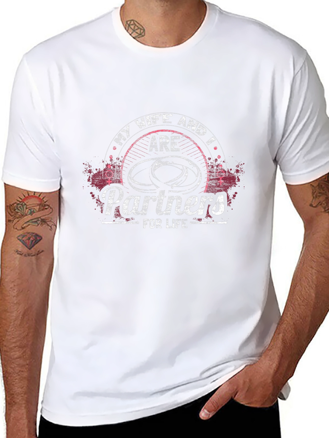 Partners For Life Graphic T-Shirt