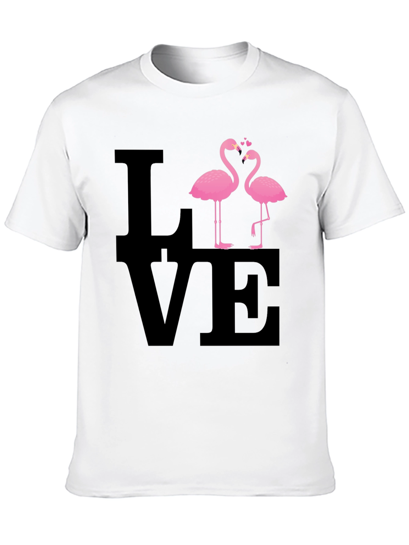Love Flamingos Graphic Tee