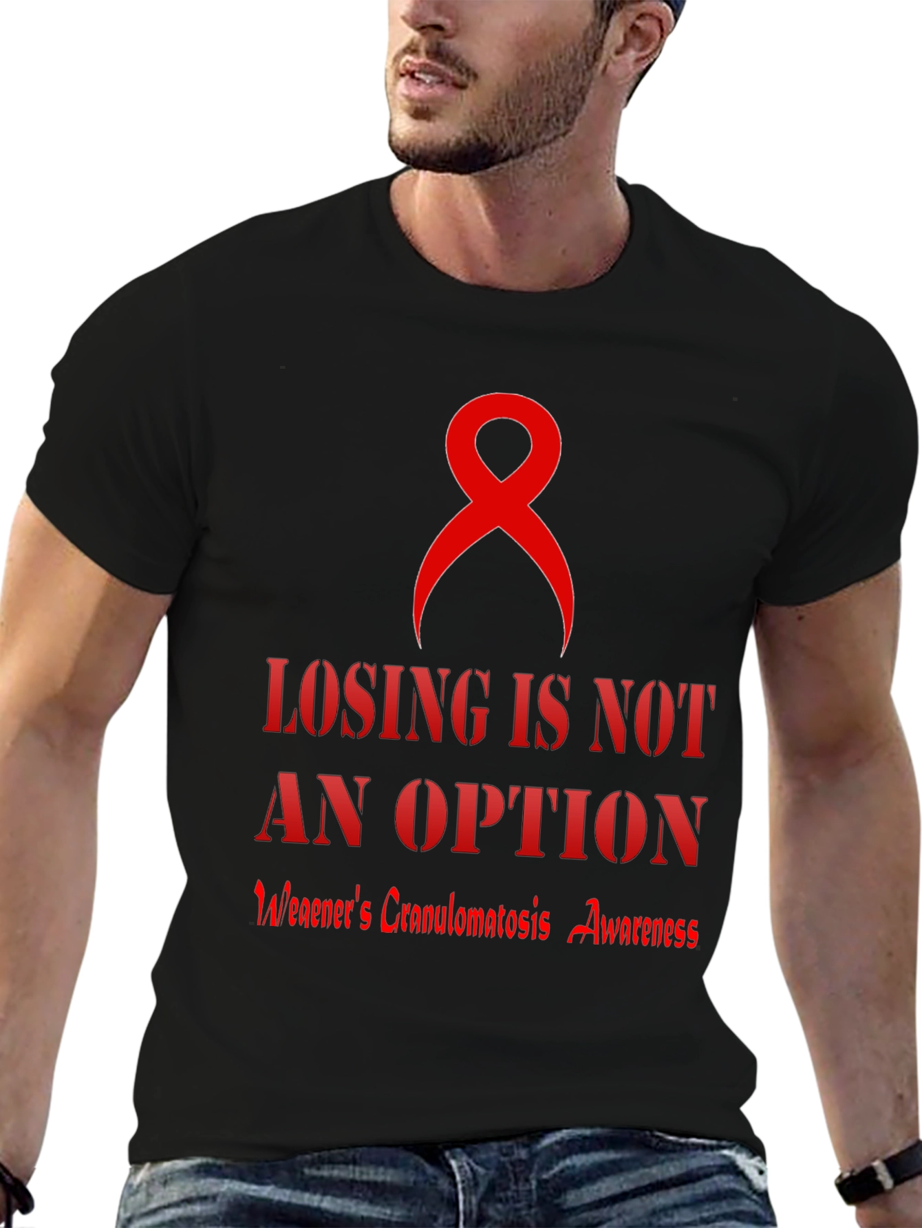 Losing is Not an Option Awareness Tee